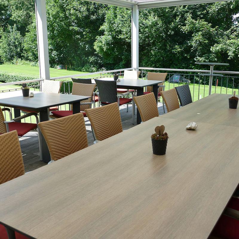 Restaurant am Golfplatz Rusel Terrasse